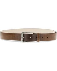 Brunello Cucinelli - Belt Carved Leather Calf - Lyst