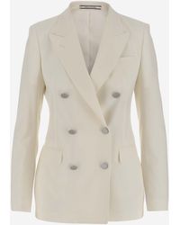 Tagliatore - Double-Breasted Wool Jacket - Lyst