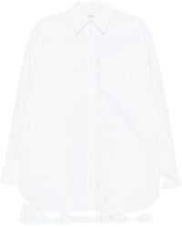 Sportmax - Cotton Blend Shirt - Lyst