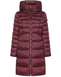 Peuterey - Piumino Fortex Mqn Rosso Prugna - Lyst