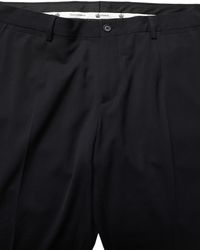 Dolce & Gabbana - Wool Tapered Leg Dress Trouser Pants - Lyst