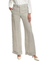 Brunello Cucinelli - Linen Pant - Lyst
