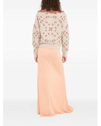 Alanui - Bandana Jacquard Cashmere And Wool Cardigan - Lyst