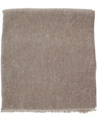 Brunello Cucinelli - Scarf Wool And Cashmere Blend Scarfs - Lyst