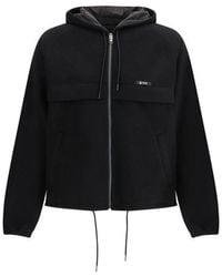 Prada - Polyester Shell Jacket Clothing - Lyst