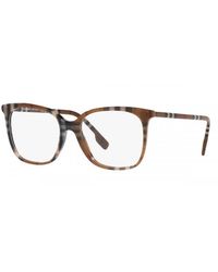 Burberry - Eyeglasses Square Full Rim, Frame And Clear Demo Lenses Lens Be23673853 - Lyst