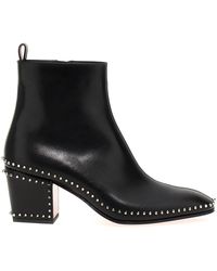 Christian Louboutin - Rosalio St Spikes Ankle Boots - Lyst