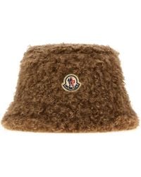 Moncler - Caramel Eco Fur Bucket Hat - Lyst