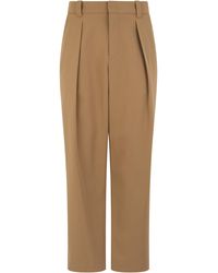 A.P.C. - Trousers, Cotton Blend - Lyst