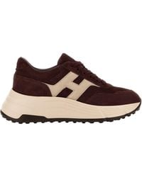 Hogan - Hi-Fi Suede Sneakers - Lyst