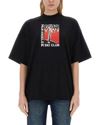 Palm Angels - Palm Soft Fit T-Shirt Ski Club - Lyst