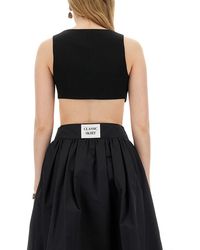 Moschino - Vests With Rose Acetate Viscose Tops - Lyst