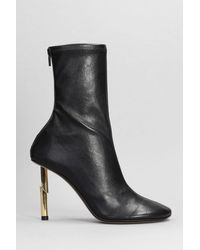 Lanvin - High Heels Ankle Boots - Lyst