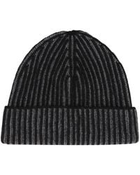 Moorer - Davis Knitted Beanie - Lyst