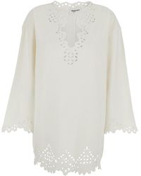 Isabel Marant - Marant Étoile Sherazade Openwork Dress - Lyst