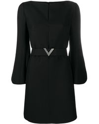 Valentino - V Belt Dress - Lyst