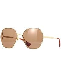 Gucci - Sunglasses Geometric Full Rim, Frame And Lens Gg0818Sa002 - Lyst