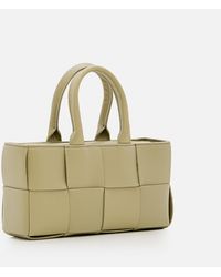 Bottega Veneta - Mini East West Arco Leather Tote Bag - Lyst