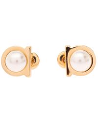Ferragamo - Color Earrings With Hook Detail For - Lyst