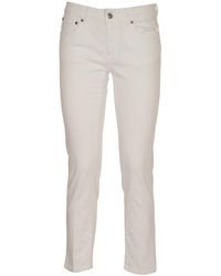 Dondup - Button Skinny Fit Jeans - Lyst