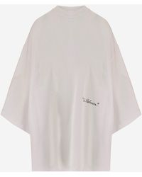 Jacquemus - T-Shirt Le Palmier Cotton-Blend T-Shirts & Jerseys - Lyst