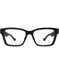 Gucci - Rectangular Frame Glasses - Lyst