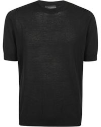 Ballantyne - Round Neck T-Shirt - Lyst