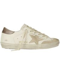 Golden Goose - Super Star Lace-Up Sneakers - Lyst