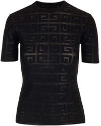 Givenchy - Textured Lace Top - Lyst
