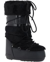 Moon Boot - Icon Faux Fur Boots - Lyst