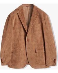 Doppiaa - Aabenzio Single-Breasted Jacket With Patch Pockets - Lyst