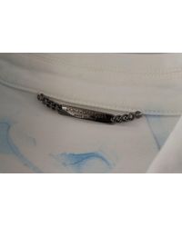 Dolce & Gabbana - Cotton Logo Embroidery Denim Jacket Elastane Clothing - Lyst