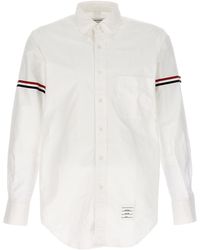 Thom Browne - Grosgrain Armband Oxford Shirt - Lyst