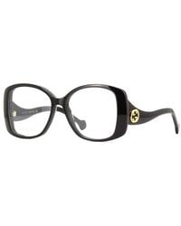 Gucci - Eyeglasses Square Full Rim, Frame And Clear Demo Lenses Lens Gg1236O002 - Lyst