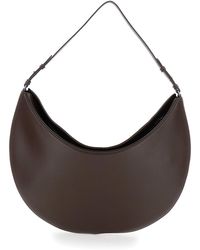 Jacquemus - 'Le Calisso Rond Large' Shoulder Bag With Adjustable Strap And Embossed Logo - Lyst