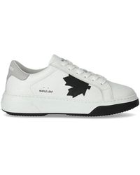 DSquared² - Bumper Round Toe Lace-Up Sneakers - Lyst