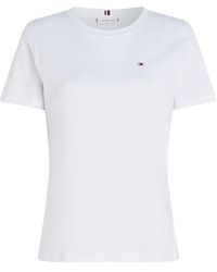 Tommy Hilfiger - T-Shirt With Mini Logo - Lyst