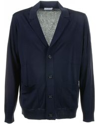 Paolo Pecora - Cardigan With Pockets And Buttons - Lyst