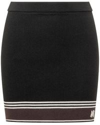 Amiri - Ma Stripe Mini Skirt - Lyst