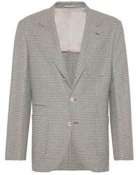 Brunello Cucinelli - Blazer My4687Bnd_C124 - Lyst
