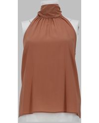 PT Torino - Top Anita Georgette Viscose Elastane Tops - Lyst