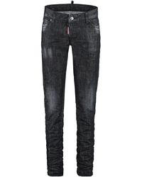 DSquared² - Jennifer 5-Pocket Jeans Cotton Straight-Leg - Lyst