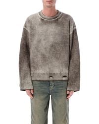 Represent - Reversible Fade Out Rib Knit Sweater - Lyst