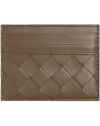 Bottega Veneta - Woven Leather Card Case - Lyst