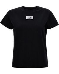 MM6 by Maison Martin Margiela - T-Shirt With Logo - Lyst