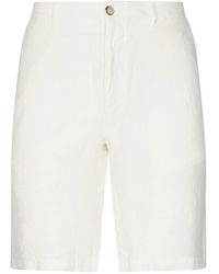 Fedeli - Linen Bermuda Shorts - Lyst