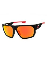 adidas - Adidas Sp0097 Sport Wraparound Sunglasses - Lyst