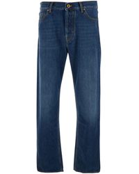Jacob Cohen - Five-Pocket Jeans With Logo Patch On The Back - Lyst