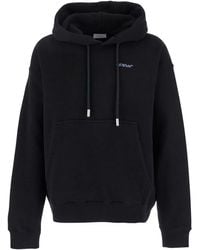 Off-White c/o Virgil Abloh All-over Logo Print Hoodie in