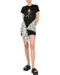 Opening Ceremony - Word Torch Hybrid T-Shirt Dress - Lyst